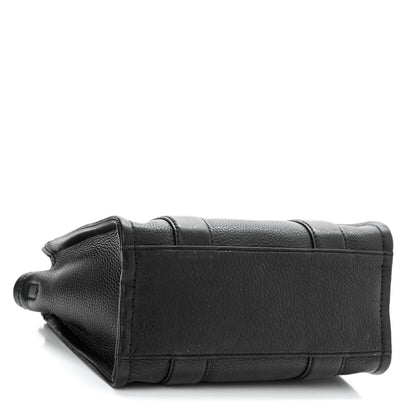 Marc Jacobs Grained Calfskin Small The Tote Bag Black 4 of 12
