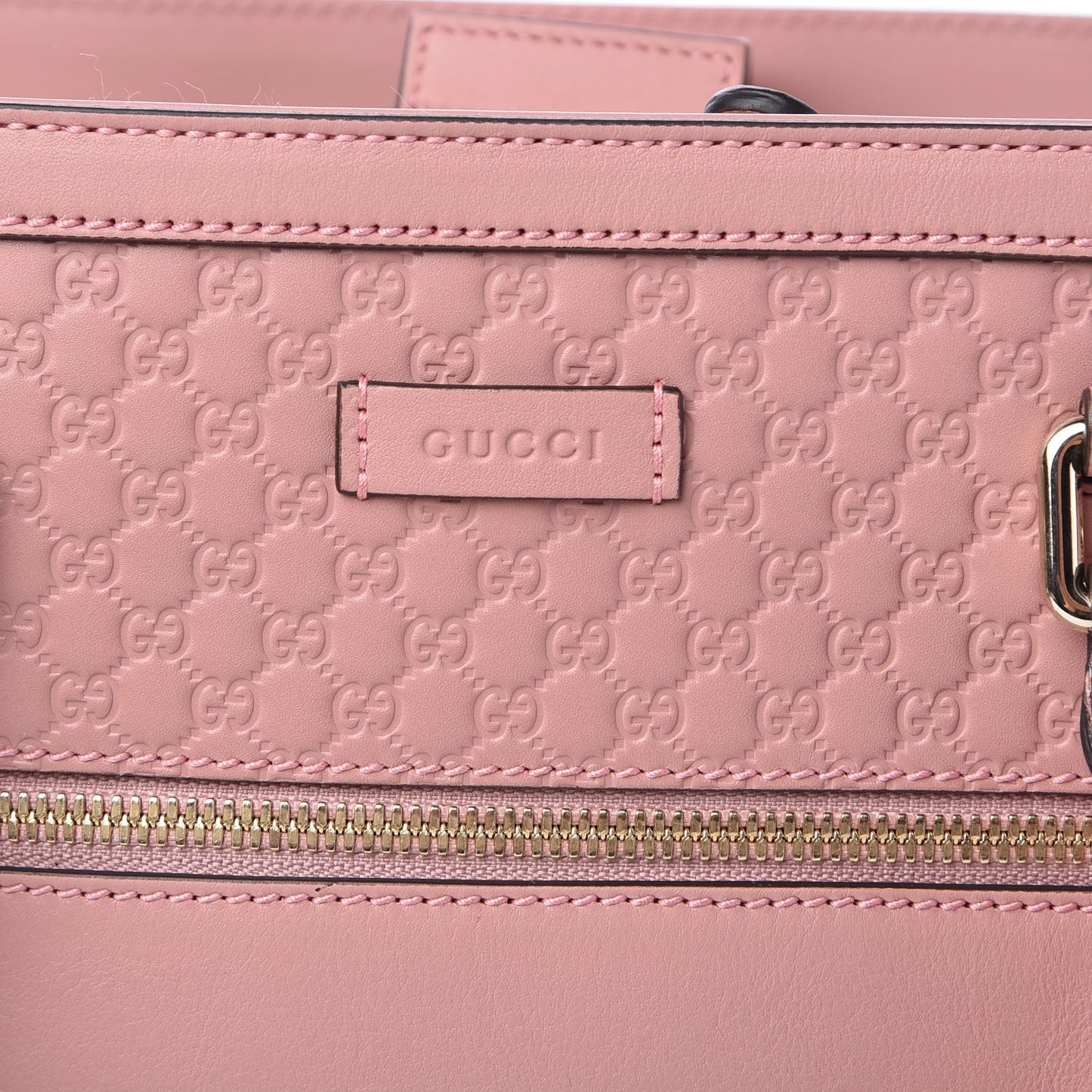 Soft Microguccissima Medium Tote Soft Pink