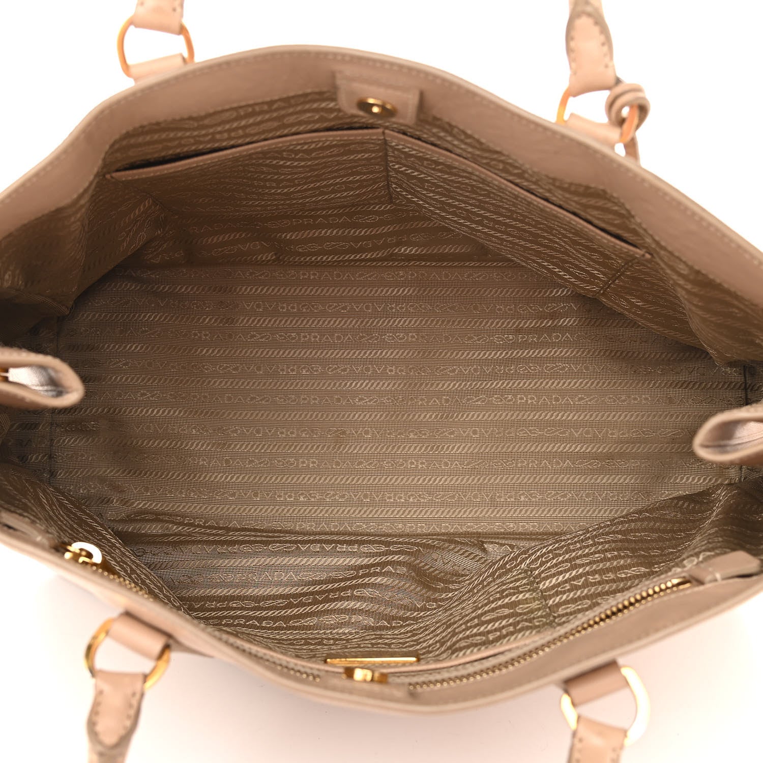Prada Saffiano Lux Medium Tote Cammeo 5 of 17
