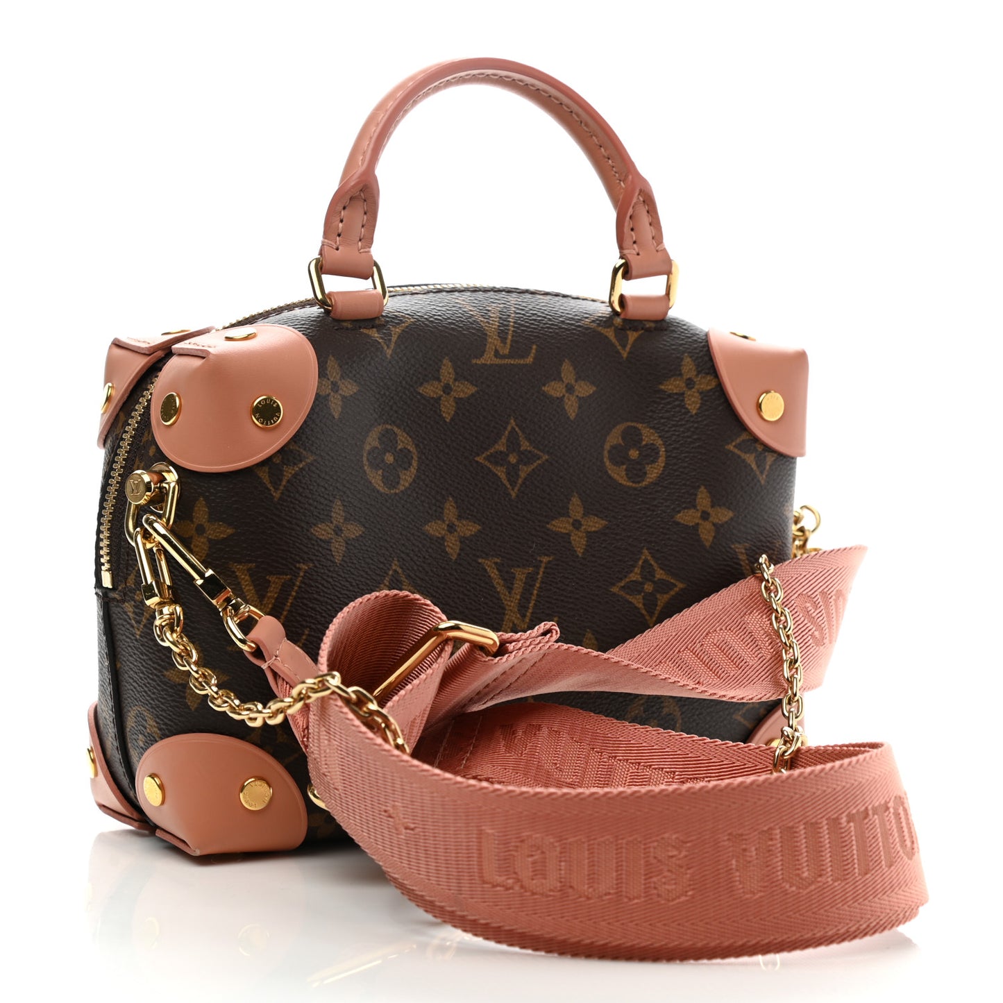 Monogram Petite Malle Souple Peach