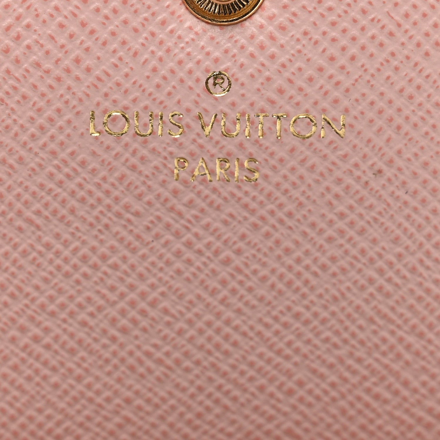 Louis Vuitton Damier Azur Emilie Wallet Rose Ballerine 6 of 8