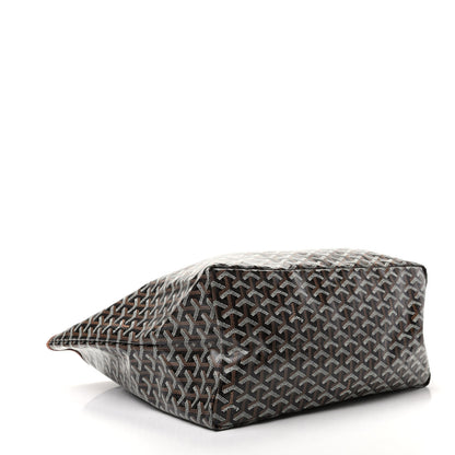 Goyard Goyardine Saint Louis GM Black Gold 4 of 8