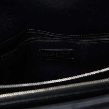 Chanel Caviar Quilted Timeless CC Soft Tote Black 8 of 10