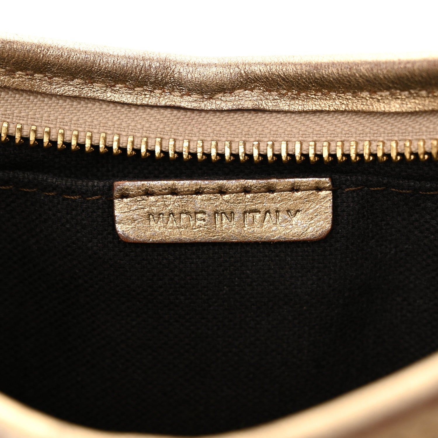 Burberry Haymarket Check Perforated Crossbody Gold 7 of 14