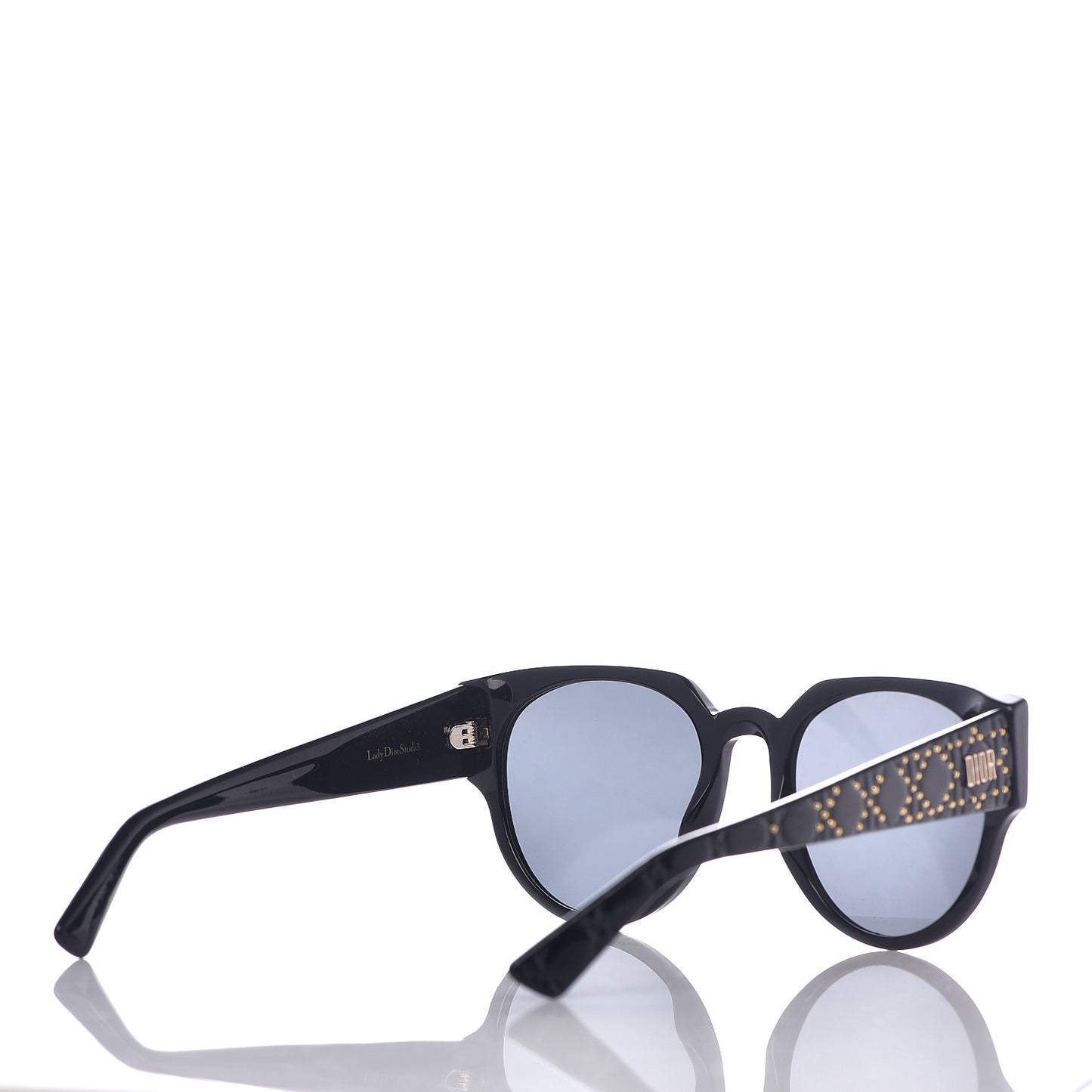 Lady Dior Studs 3 Sunglasses Black