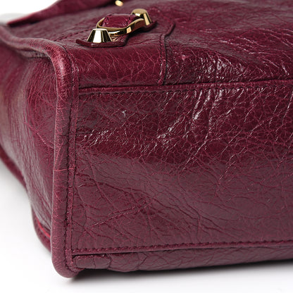 Balenciaga Agneau Classic Gold Hardware S City Violet Prune 7 of 9