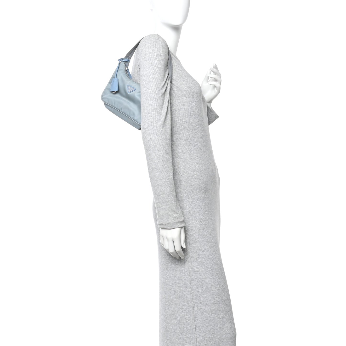 Tessuto Nylon Mini Re-Edition 2000 Bag Astrale