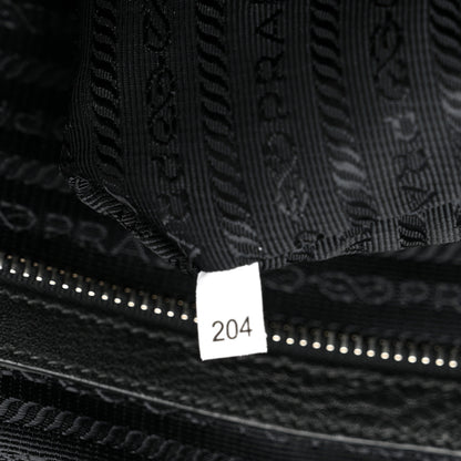 Prada Vitello City Briefcase Black 7 of 10