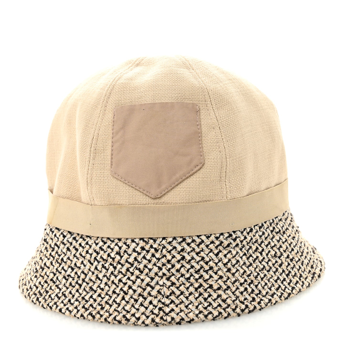 Tweed Bucket Hat 57 Beige