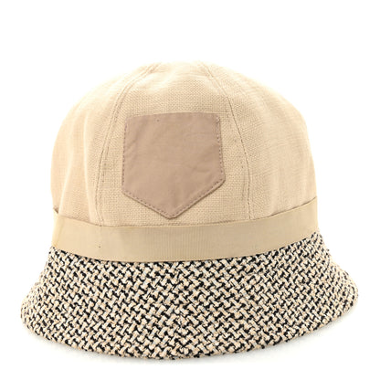 Chanel Tweed Bucket Hat 57 Beige 4 of 10