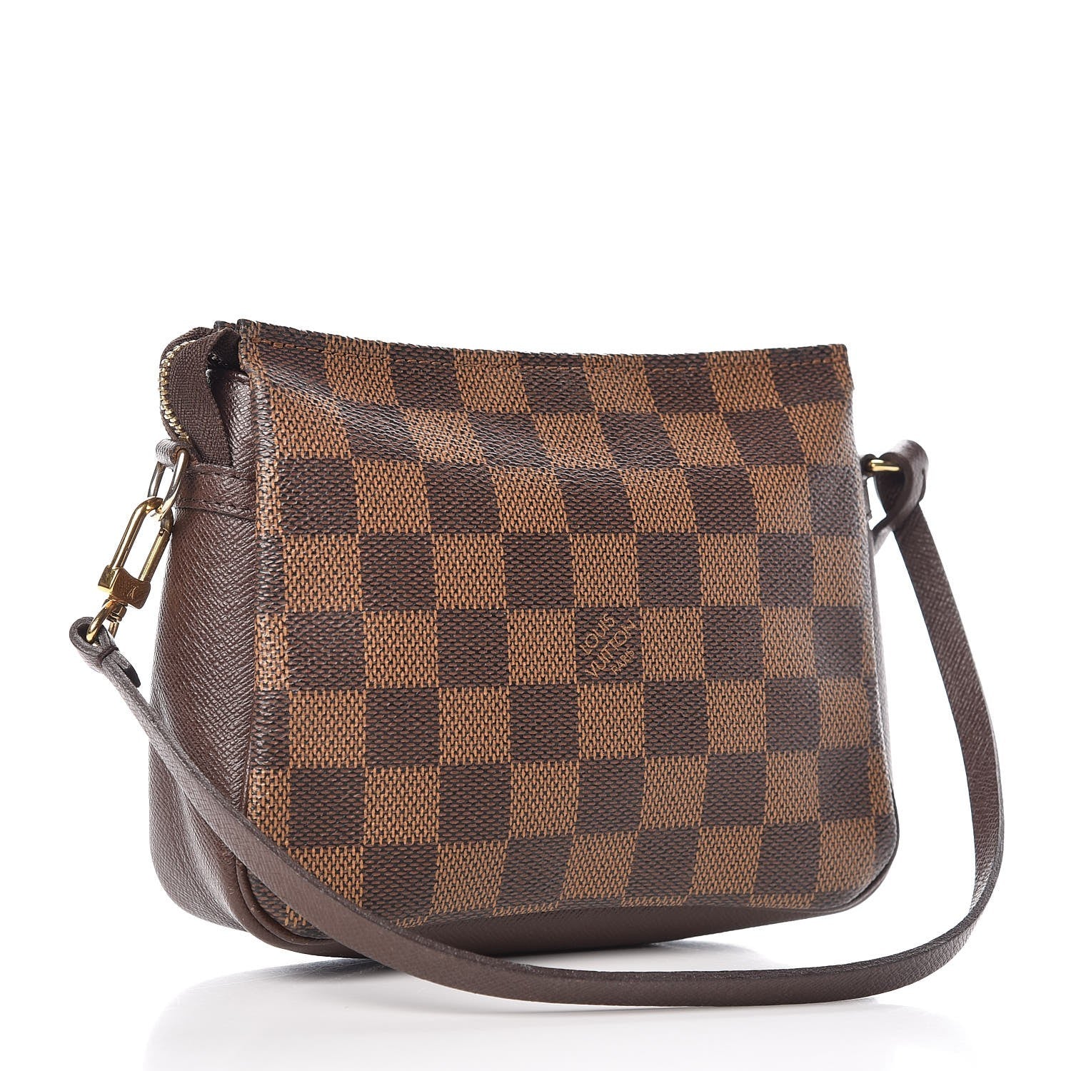 Louis Vuitton Damier Ebene Trousse Make Up Bag Pochette 3 of 10