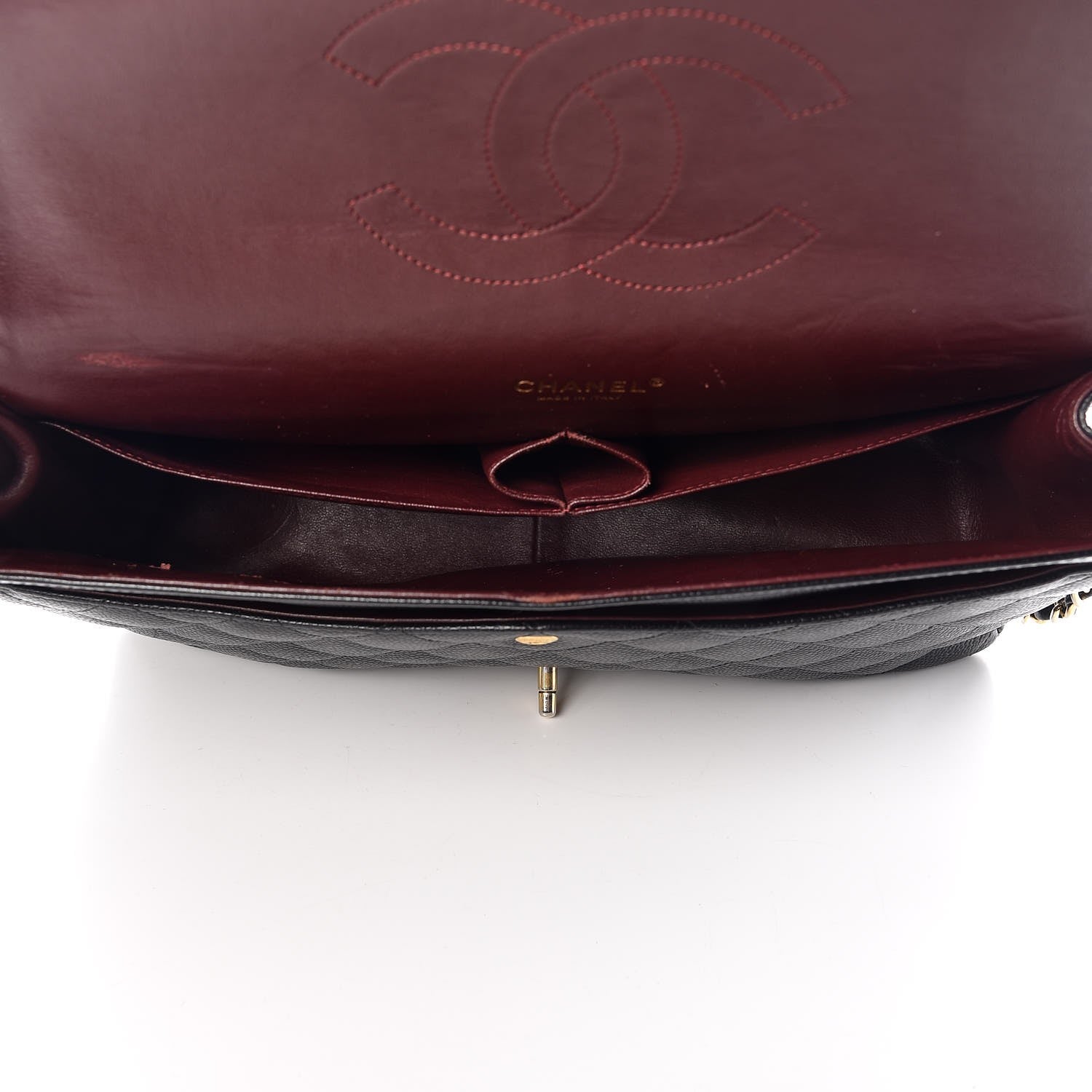 Chanel Caviar Quilted Maxi Double Flap Black 6 of 18