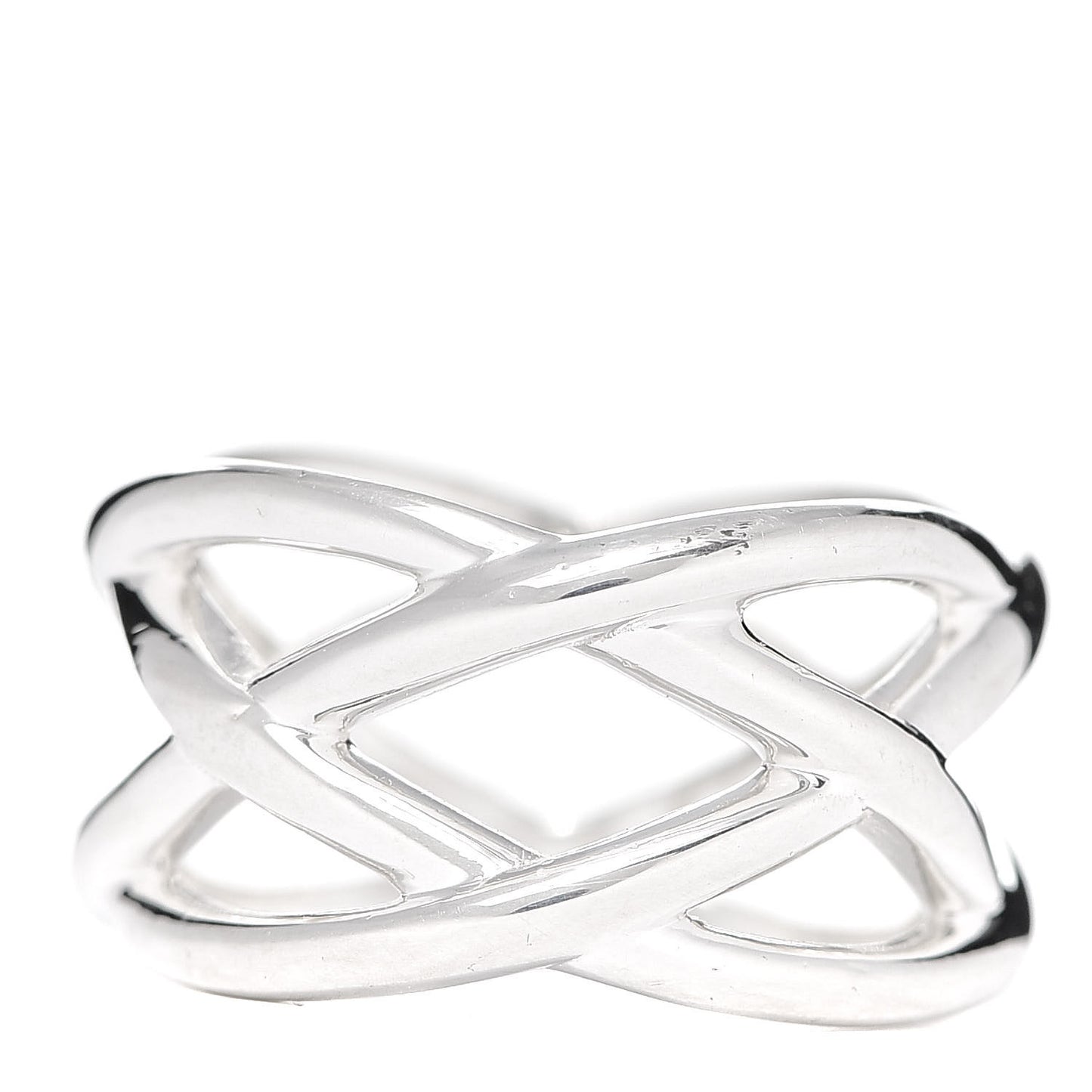 Sterling Silver Weave Ring 56 7.5