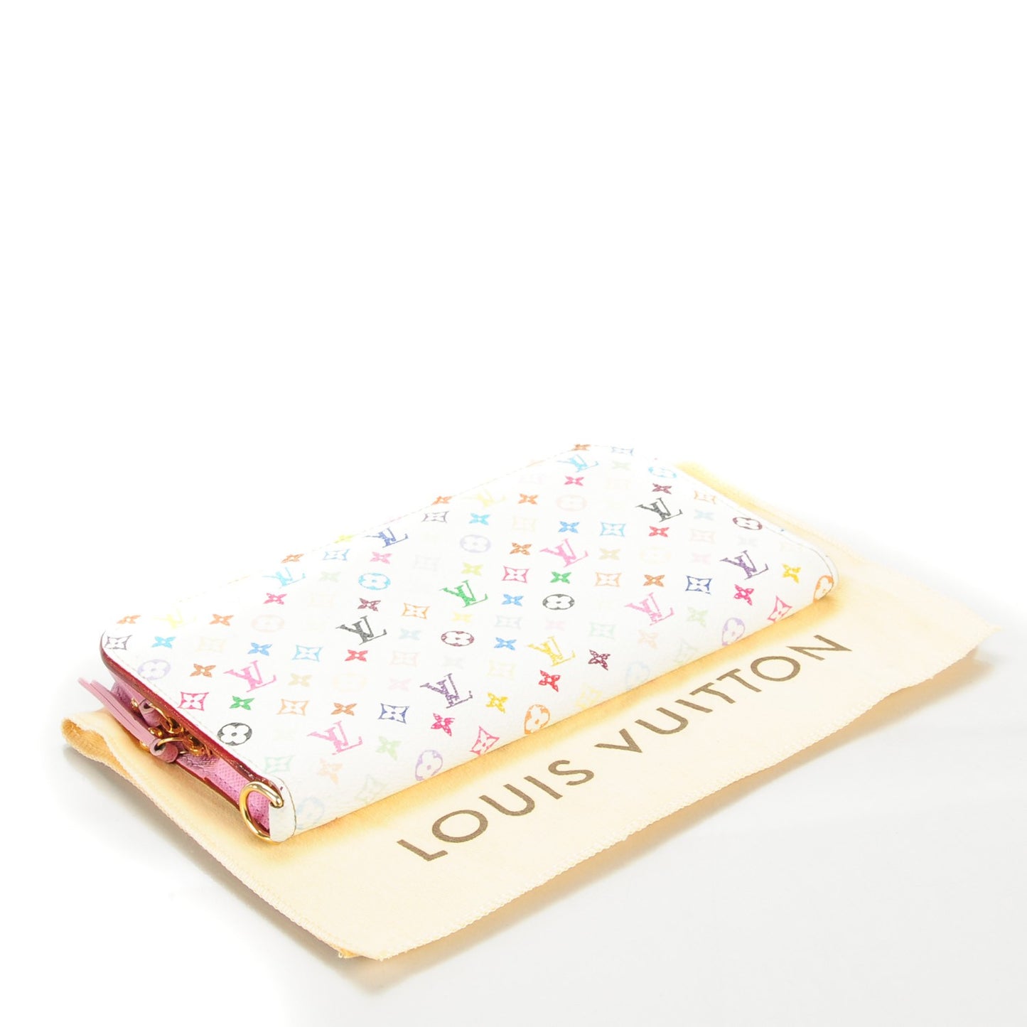Monogram Multicolor Insolite Wallet White Litchi