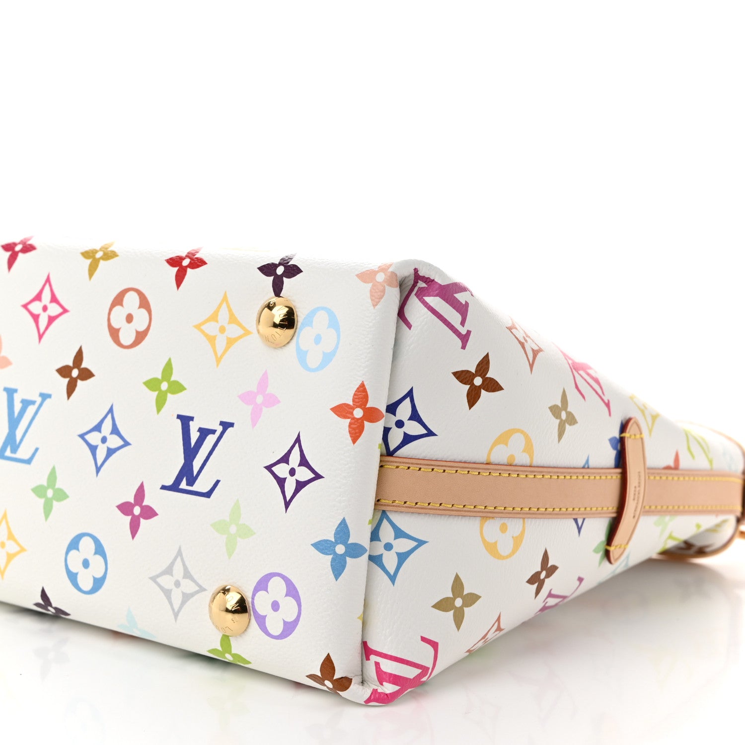 Louis Vuitton LV x TM Monogram Multicolor CarryAll PM White 10 of 10