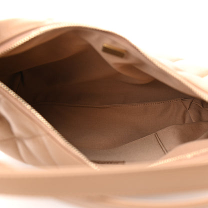 Chanel Lambskin Quilted Hobo Beige 5 of 11