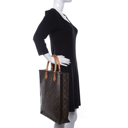 Louis Vuitton Monogram Sac Plat 2 of 17