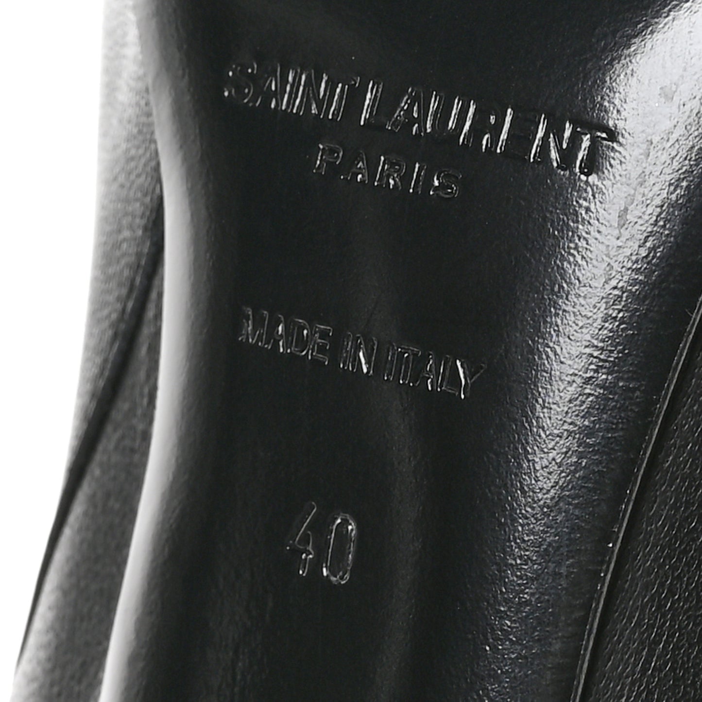 Calfskin Opyum Ankle Boots 40 Black