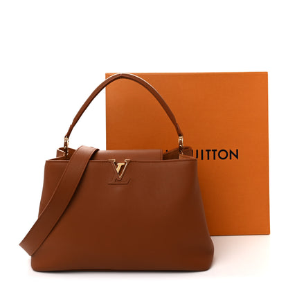 Louis Vuitton Taurillon Capucines GM Cognac 15 of 15