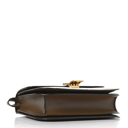 Celine Box Calfskin Medium Classic Box Flap Bag Camel 4 of 12