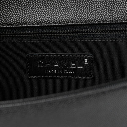 Chanel Caviar Quilted New Medium Boy Flap Black 6 of 11