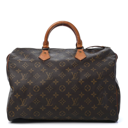 Louis Vuitton Monogram Speedy 35 1 of 9