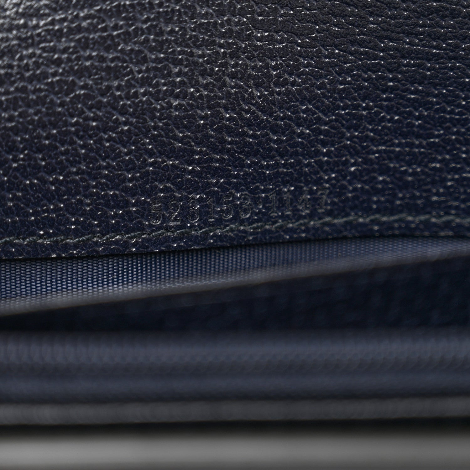 Gucci GG Supreme Monogram Textured Calfskin Web Ophidia Continental Wallet Beige Blue 6 of 7