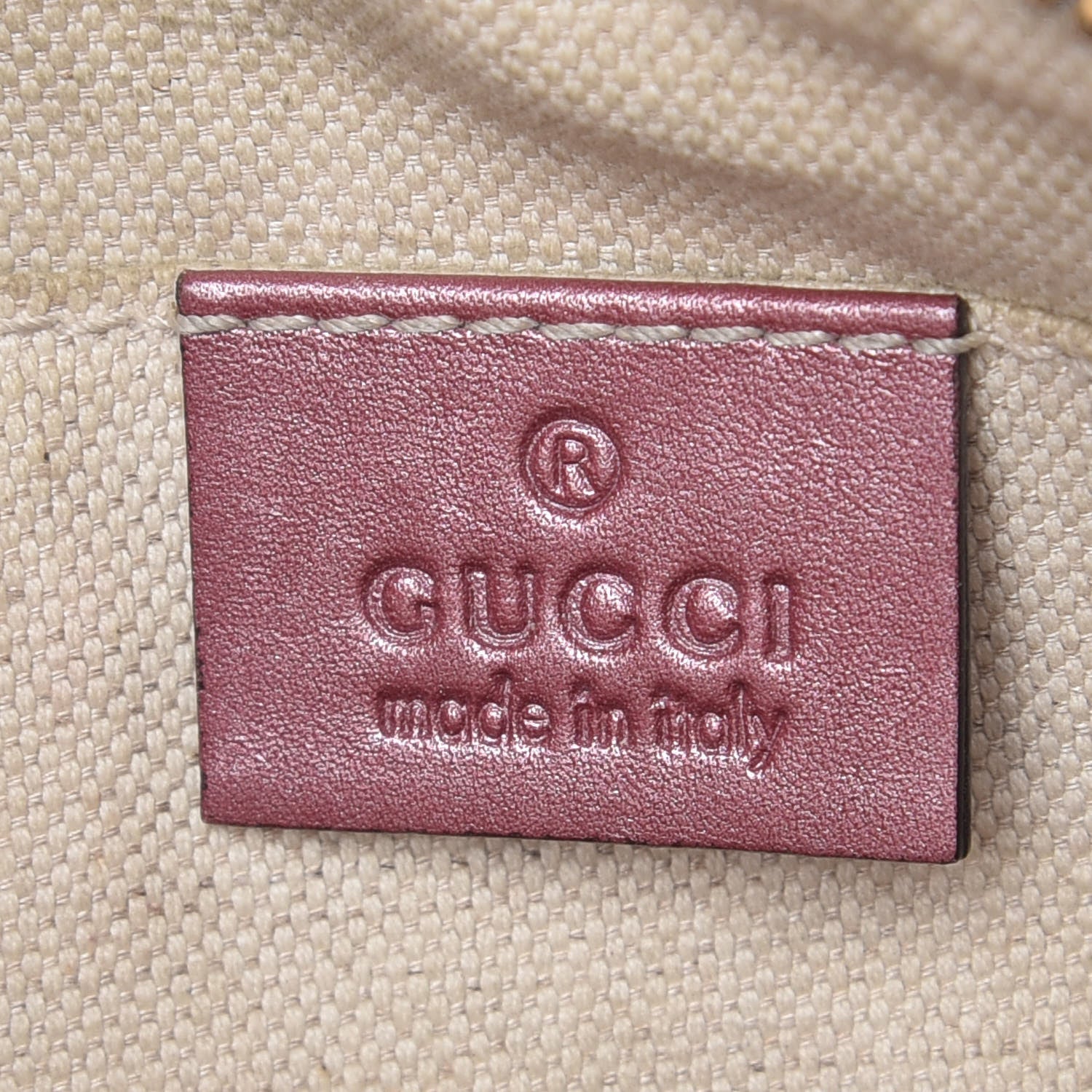 Gucci Metallic Soft Microguccissima Sunshine Disco Crossbody Bag Vintage Rose 6 of 19