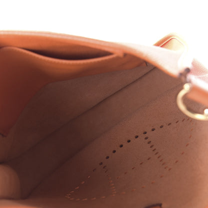 Hermes Taurillon Clemence Evelyne PM Orange 5 of 9