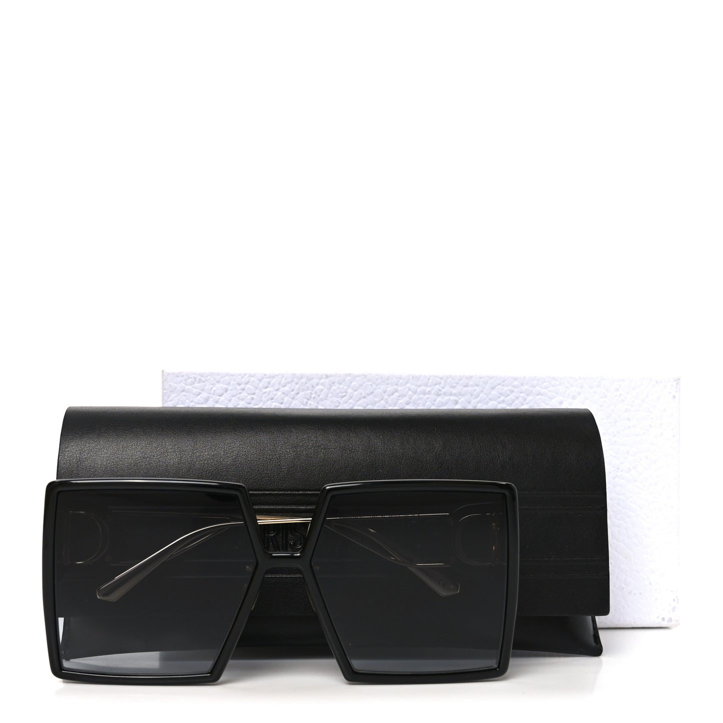 Square 30 Montaigne SU Sunglasses Black