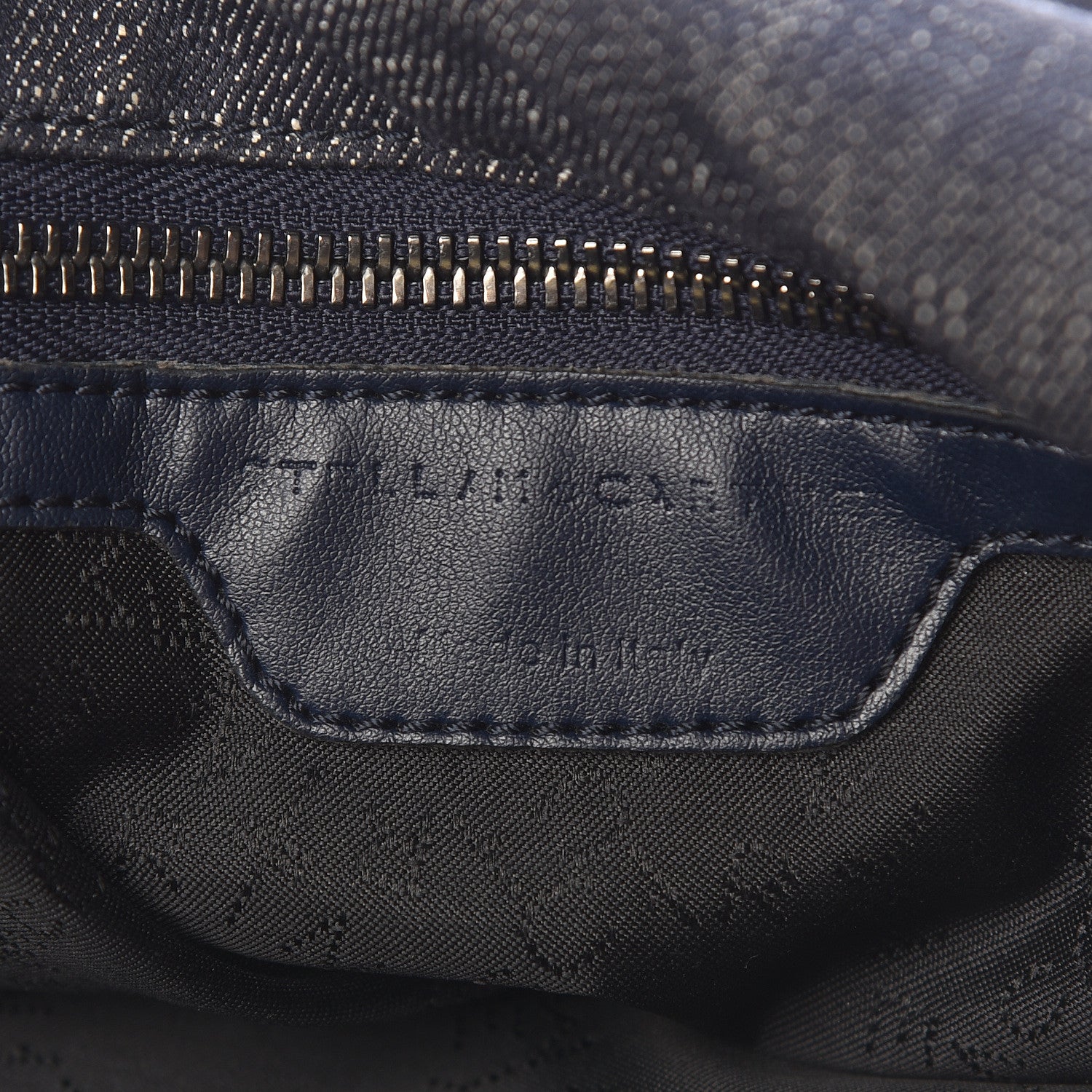 Stella McCartney Denim Quilted Small Falabella Tote 8 of 14