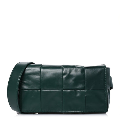 Bottega Veneta Paper Calfskin Intrecciato Cassette Belt Bag Raintree 1 of 13