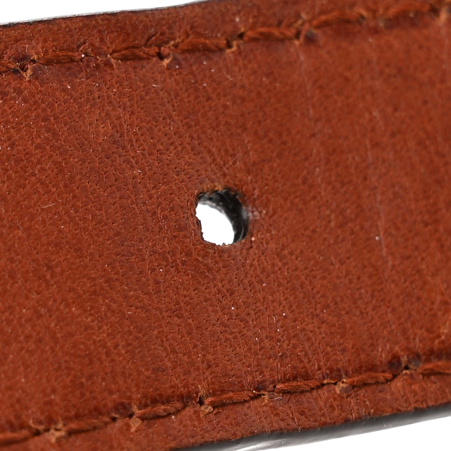 Canvas Smooth Calfskin Le Monogramme Camera Bag Chestnut