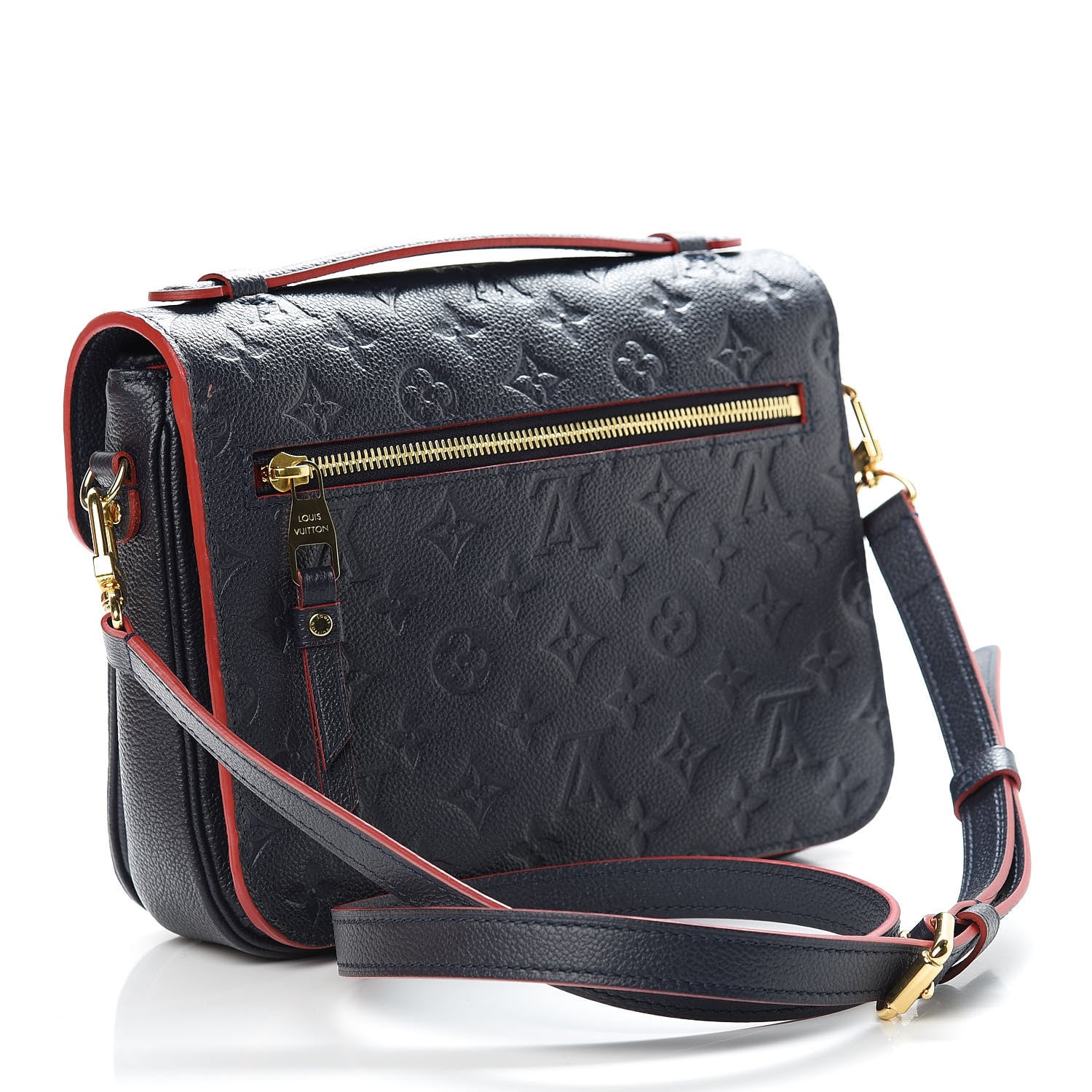 Louis Vuitton Empreinte Pochette Metis Marine Rouge 3 of 11