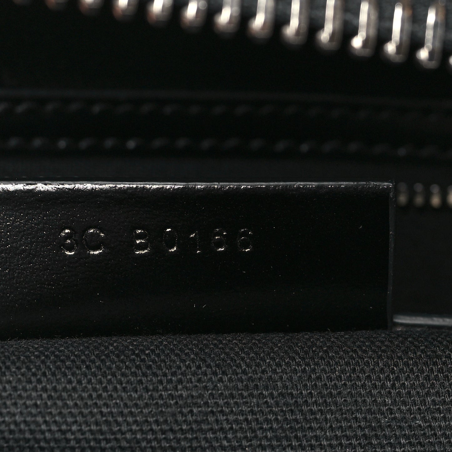 Shiny Lord Calfskin Small Antigona Black