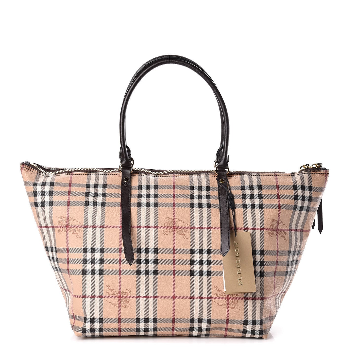 Haymarket Check Medium Salisbury Tote Chocolate