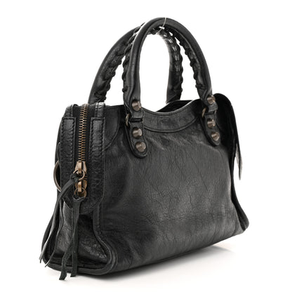 Balenciaga Agneau Classic Hardware Mini City Black 3 of 13