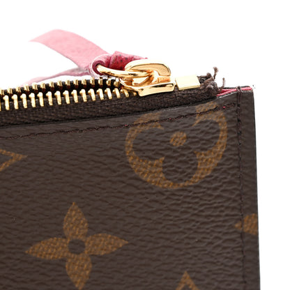 Louis Vuitton Monogram Pochette Felicie Chain Wallet Fuchsia 28 of 29