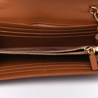 MCM Visetos Large Patricia Wallet On Chain Cognac 5 of 10