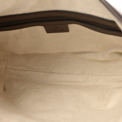 Gucci GG Supreme Monogram Web Small Ophidia Half Moon Hobo Brown 5 of 11