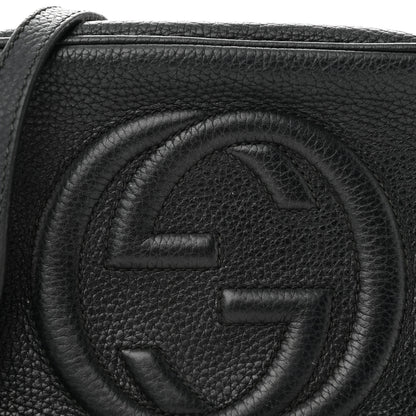 Gucci Pebbled Calfskin Small Soho Disco Bag Black 9 of 19