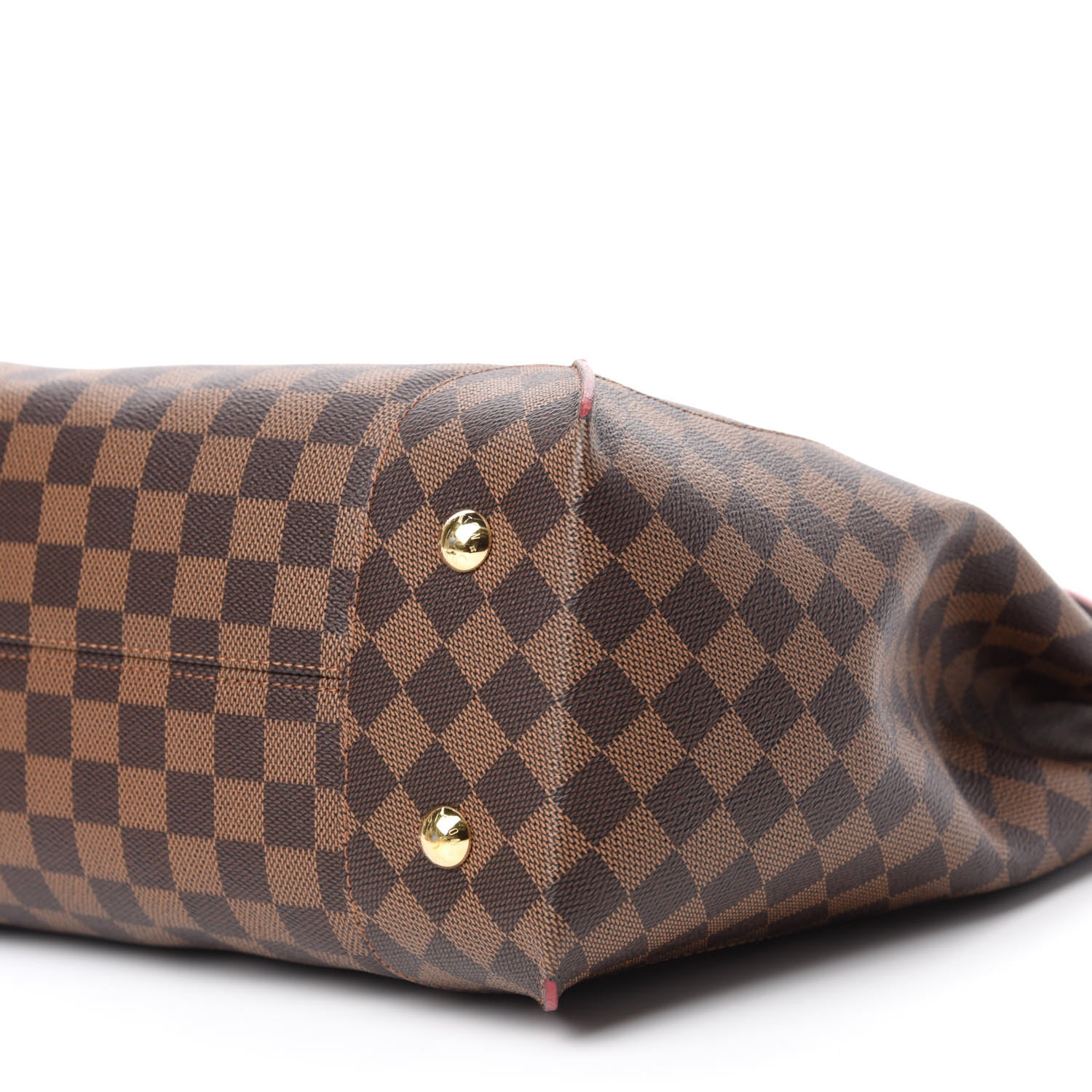 Louis Vuitton Damier Ebene Caissa Hobo Cherry 6 of 11