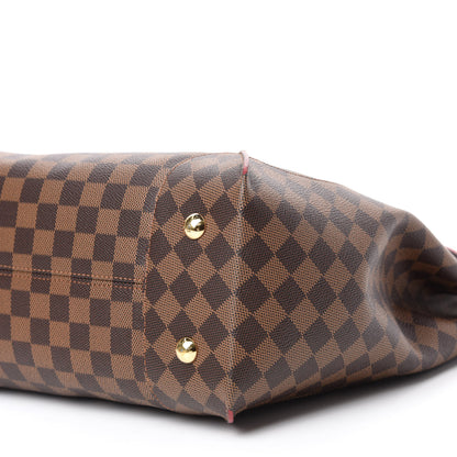 Louis Vuitton Damier Ebene Caissa Hobo Cherry 6 of 11