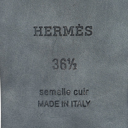 Hermes Box Oran Sandals 36.5 Granit Rose 7 of 9