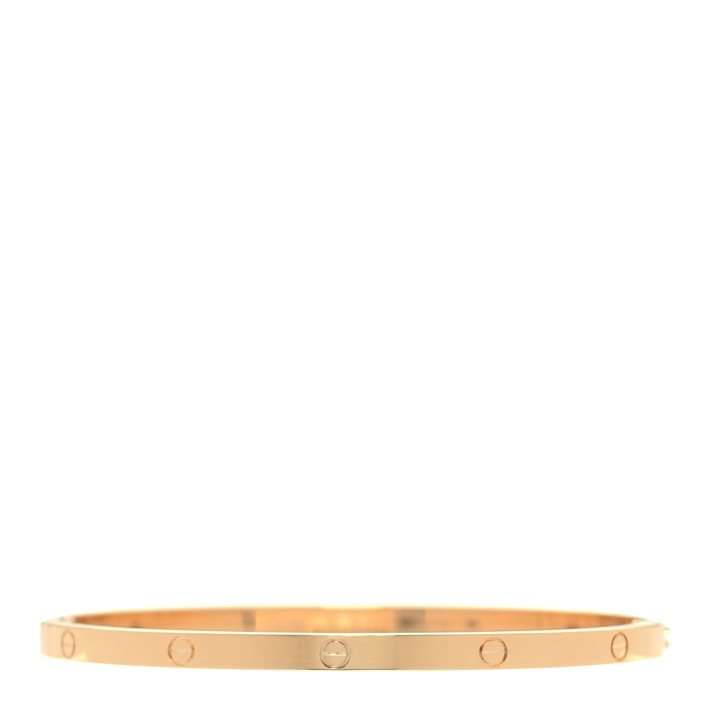 18K Yellow Gold Small LOVE Bracelet 18