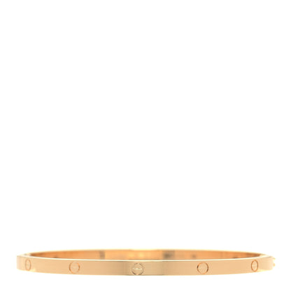 Cartier 18K Yellow Gold Small LOVE Bracelet 18 3 of 6