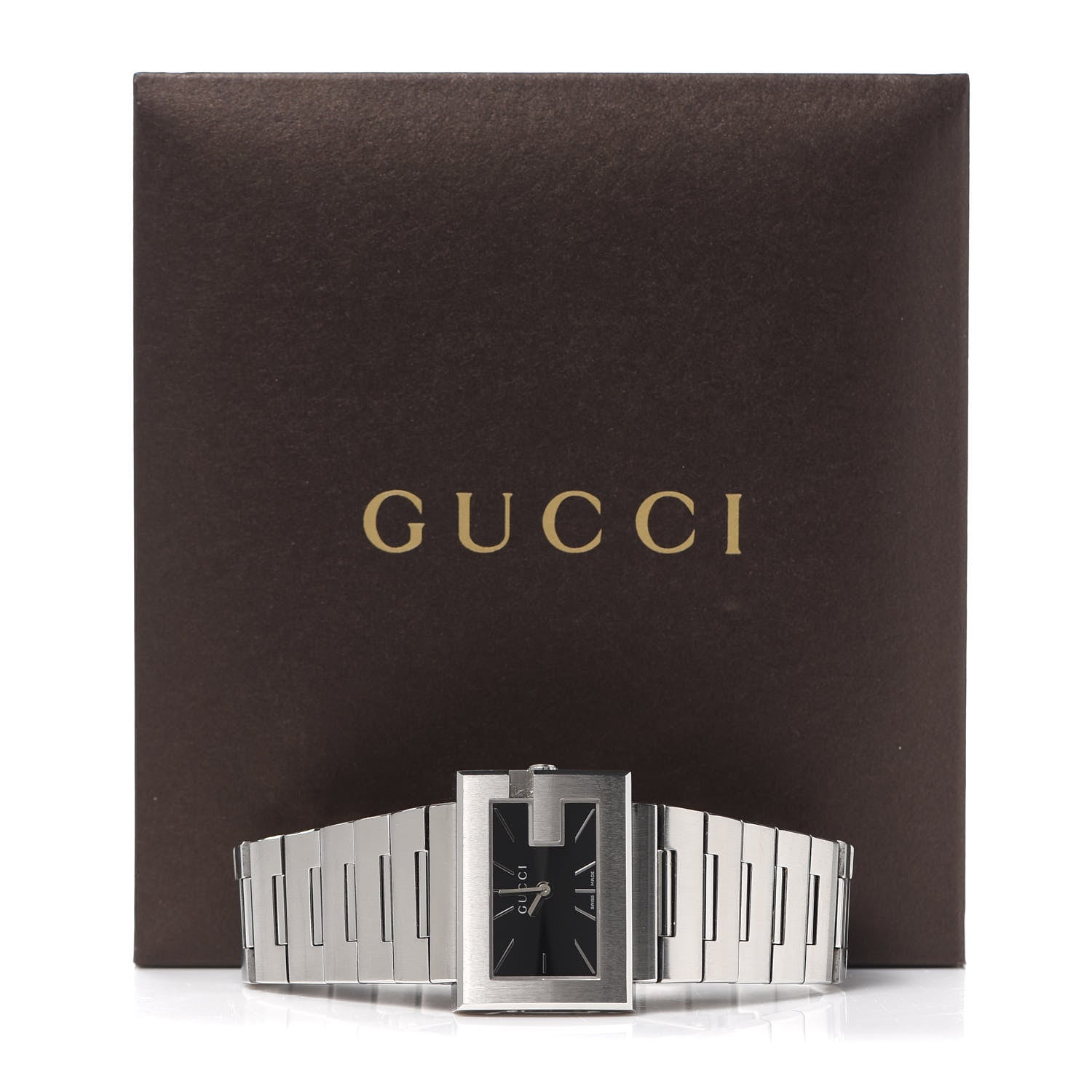 Gucci Stainless Steel 31mm 100L Quartz Watch Black 6 of 6