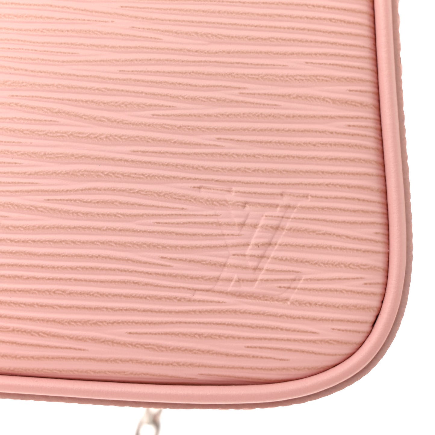 Epi Easy Pouch On Strap Rose Ballerine