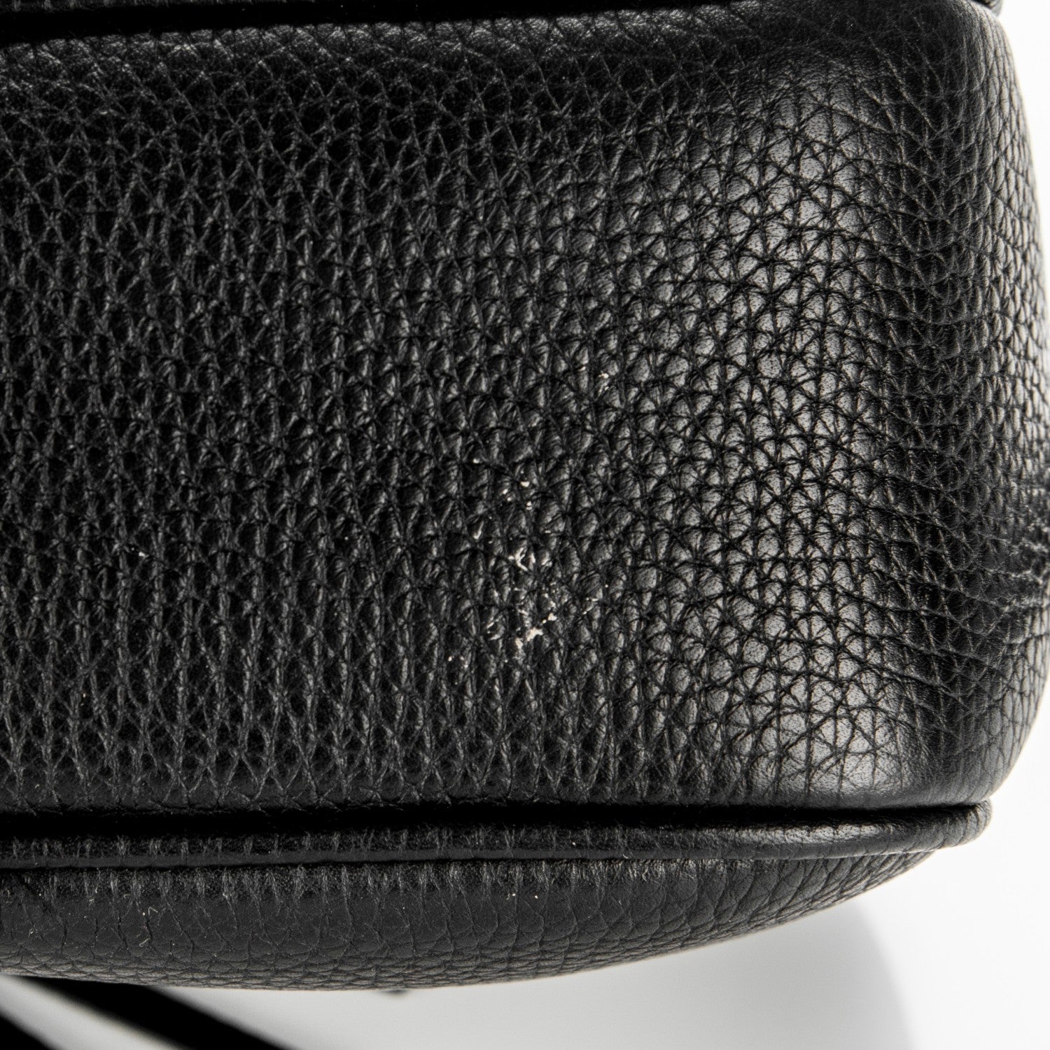 Gucci Pebbled Calfskin Small Soho Disco Bag Black 8 of 8