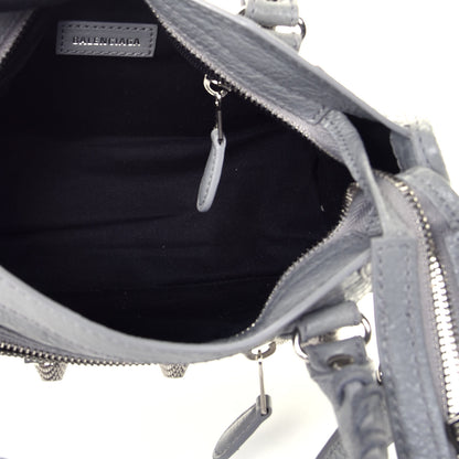 Balenciaga Agneau Giant 12 Silver Hardware Mini City Gris Haussmannien 5 of 8